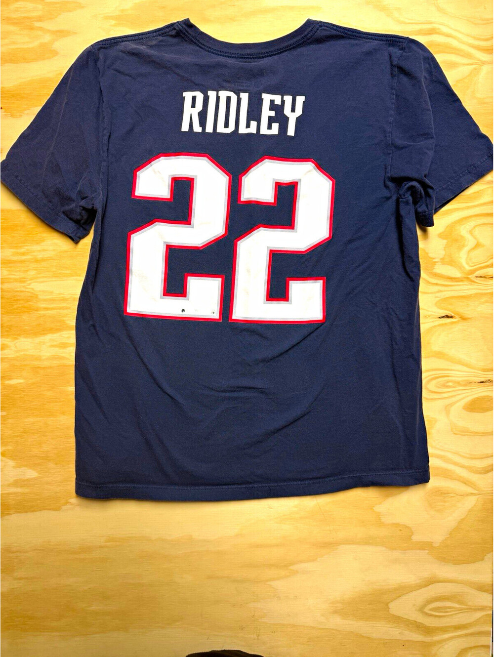 Nike New England Patriots Ridley #22 Men’s XL Navy NFL Football Shirt